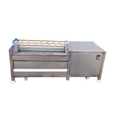 Large Capacity Continuous Potato Carrot Peeling And Washing Machine Price