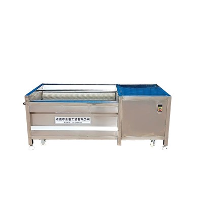 Automatic Potato Washing Peeling Machine Or Brush Washing Peeling Machine